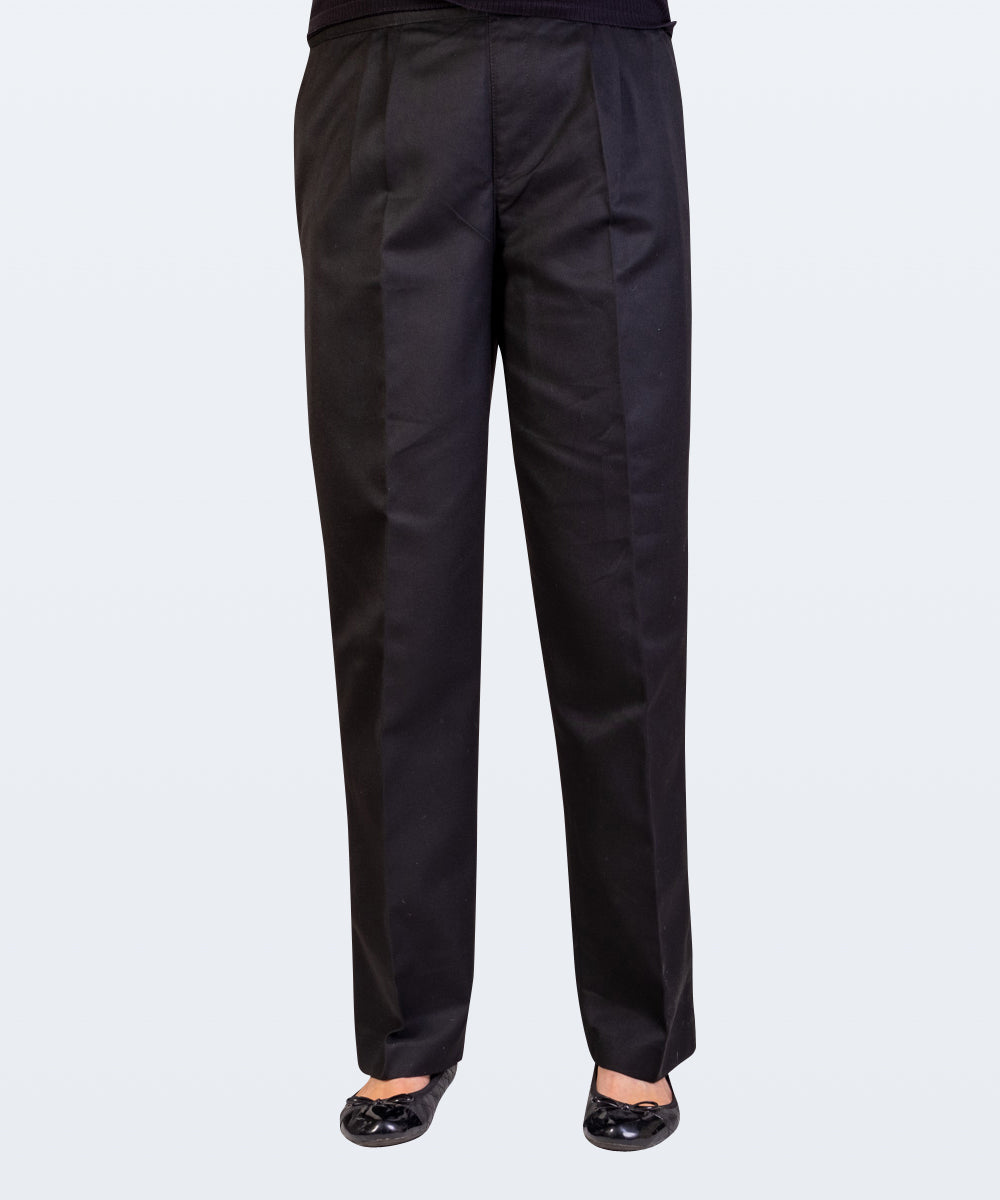 Women’s Easy-Fit Drop-Front Trousers