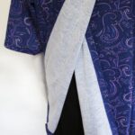 Jessica Petal Back Short Sleeve Blouse - Purple Haven VAT relief