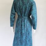 Ella Petal Back Long Sleeve Dress - Green Tuile VAT Relief