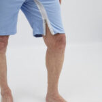 Mens Short All-in-One Pyjamas with Shoulder to Knee Side Zip VAT Relief