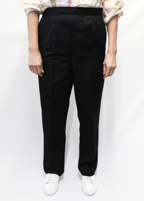 products ladies drop front trouser black4 scaled