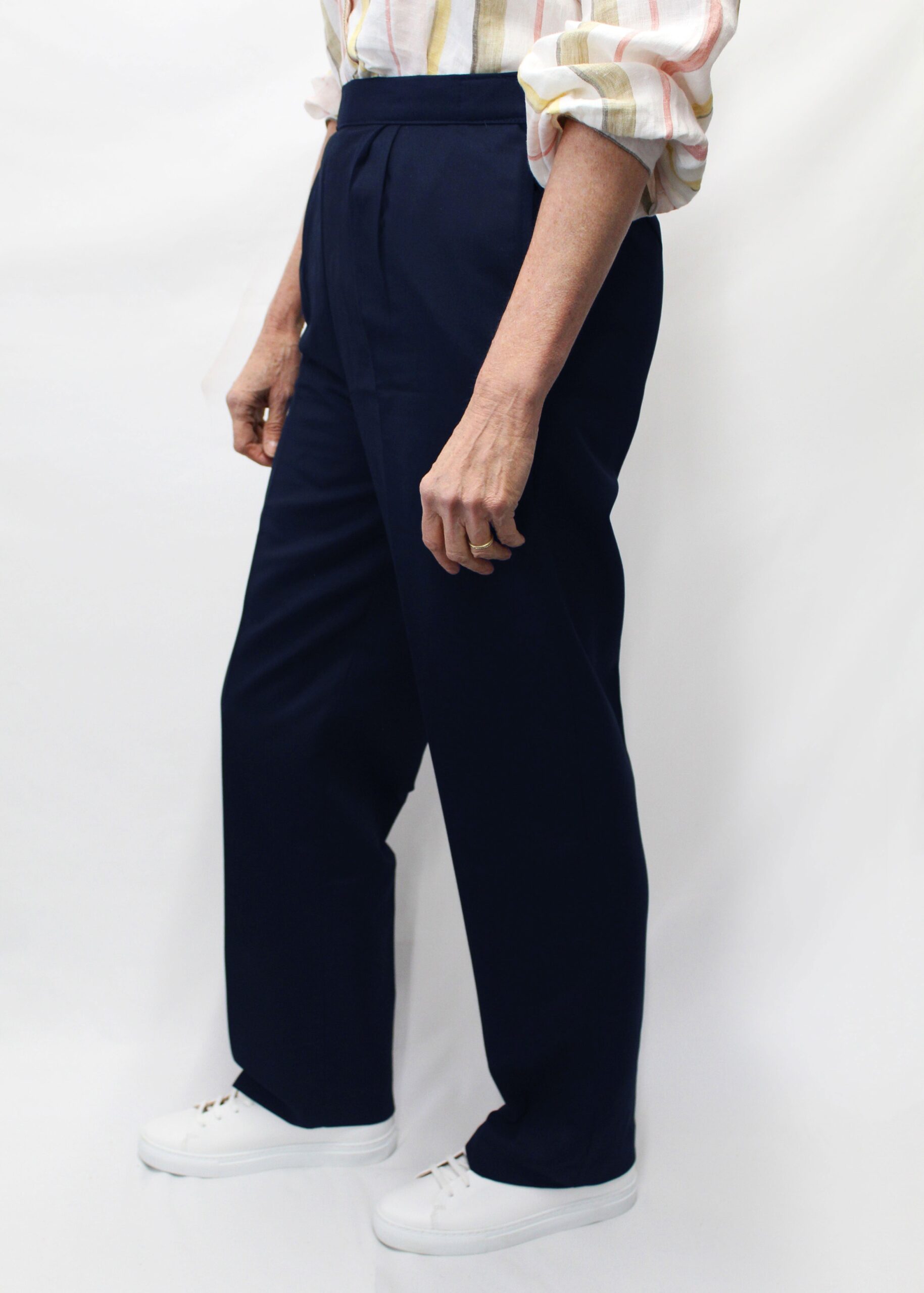 Ladies Easy-Fit Drop-Front Trousers