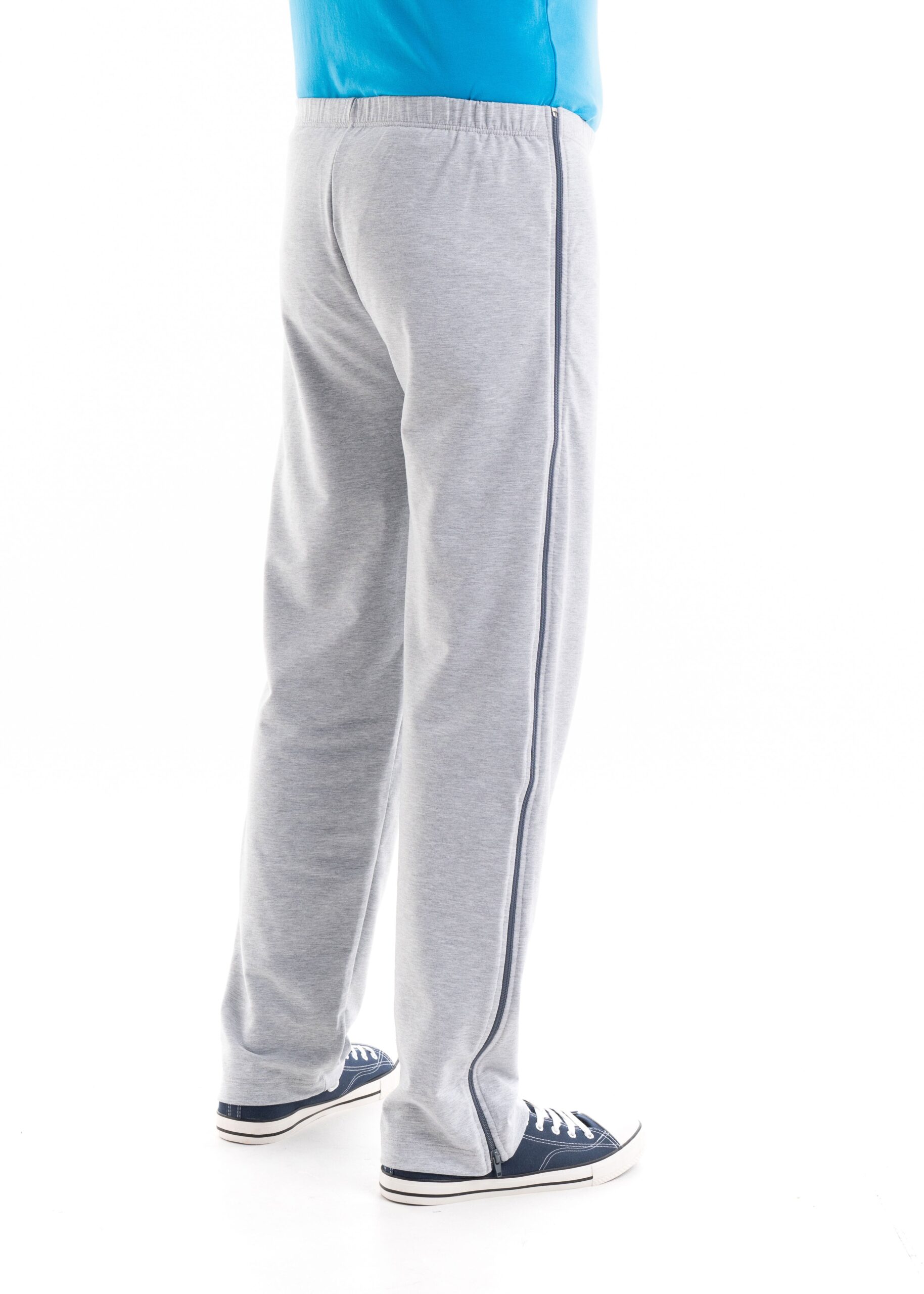 Men's Tracksuit Bottoms with full side zips