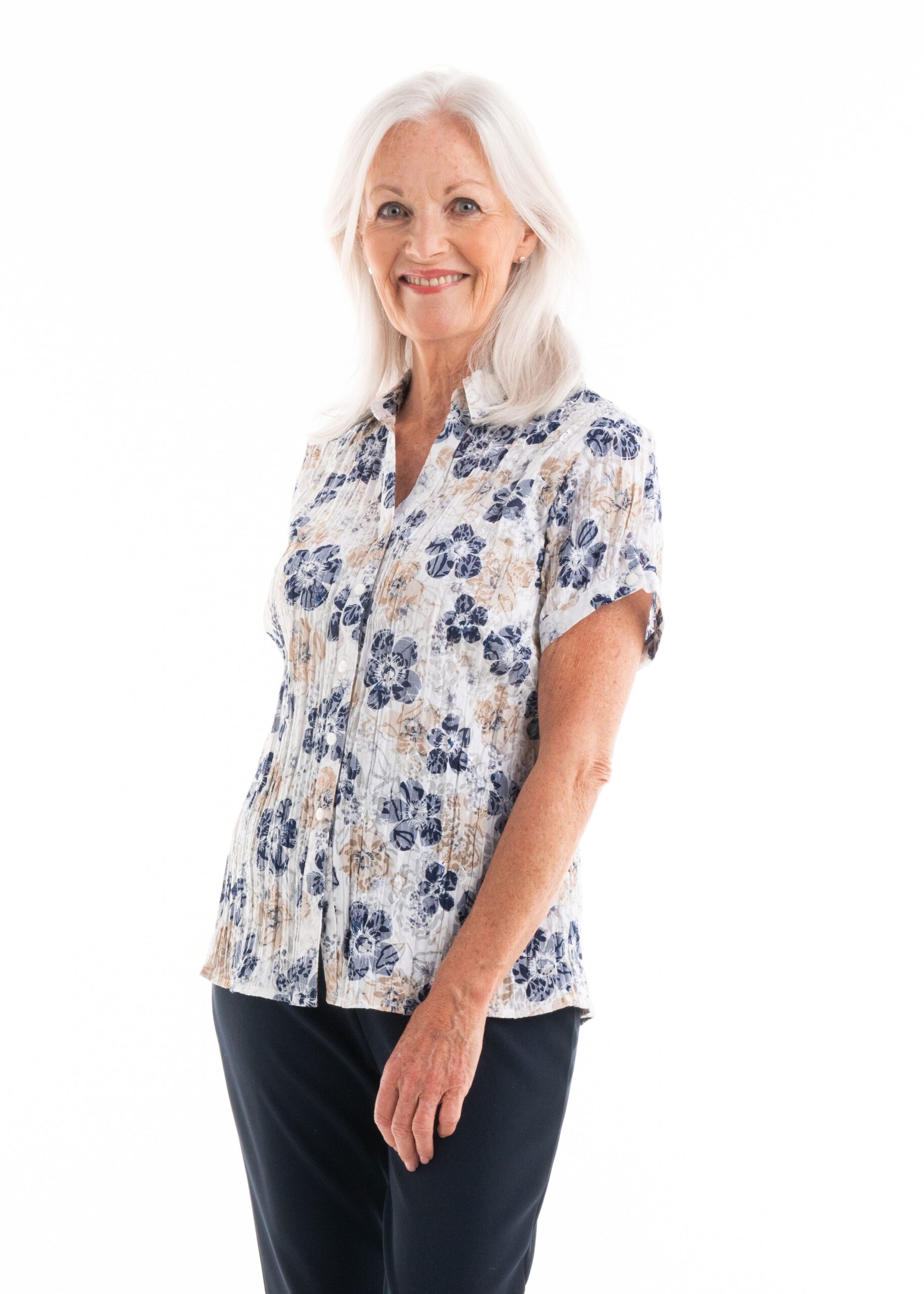 Janie Short Sleeve Shirt with velcro VAT Relief