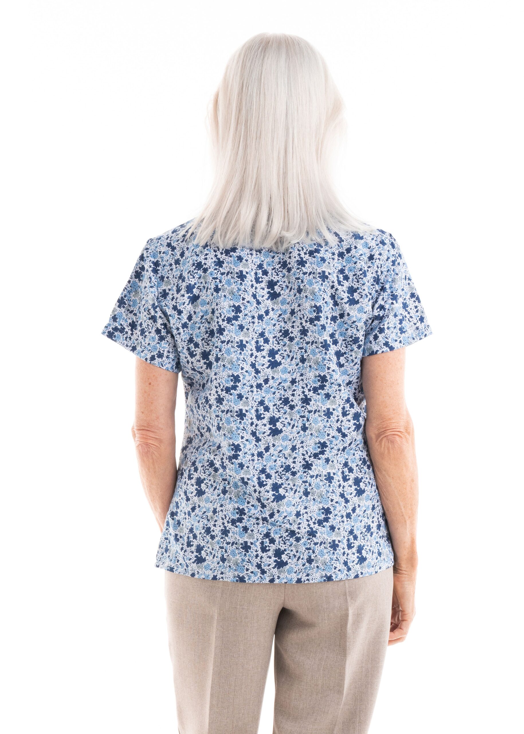 Annie Short Sleeve Shirt with velcro VAT Relief