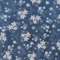 Navy Ivory Light Blue Sage Paisley